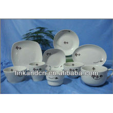 KC-00541 plaque en céramique, bol, vaisselle en porcelaine